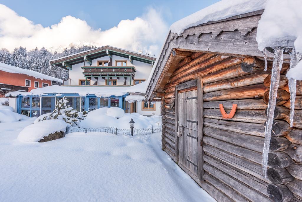 Pension Restaurant Dorfalm Leogang Dış mekan fotoğraf