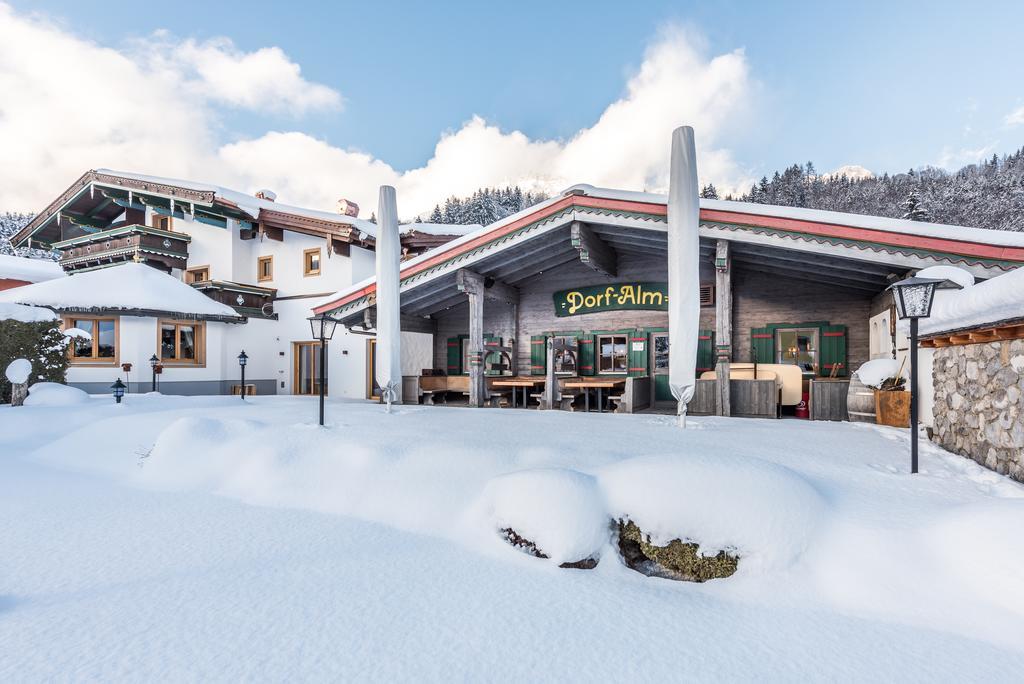 Pension Restaurant Dorfalm Leogang Dış mekan fotoğraf